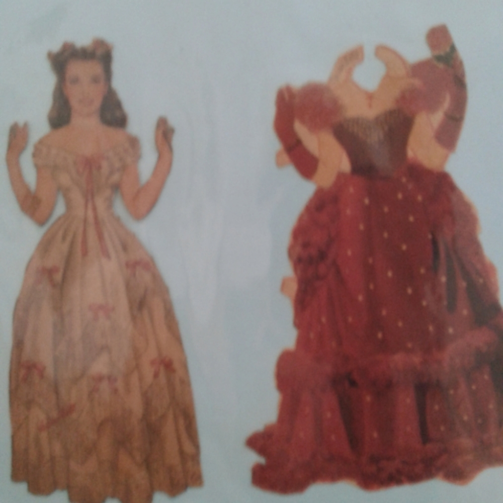 Original 1938-1940 Gone With The Wind Paper Dolls